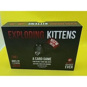 Exploding Kittens Not Safe For Work NSFW Edition Deck Card Game Deck Complete